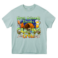 Arona fires friends drinks camping crew Heavy Core Tee - Zillion Design Studio
