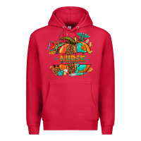 Cardinal pumpkin nurse Premium Hoodie - NancyCooperArtShop