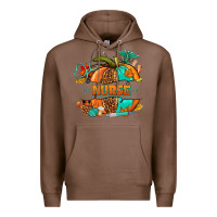 Chestnut pumpkin nurse Premium Hoodie - NancyCooperArtShop