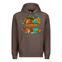 Coffee pumpkin nurse Premium Hoodie - NancyCooperArtShop