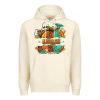 Sandshell pumpkin nurse Premium Hoodie - NancyCooperArtShop