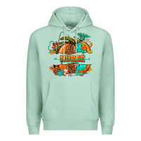 Seafoam pumpkin nurse Premium Hoodie - NancyCooperArtShop