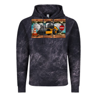 Cloud Black steam roller sippy cup Vintage Hoodie - Artiststas