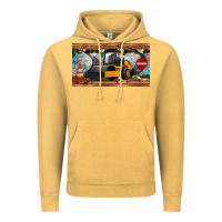 Vintage Mustard steam roller sippy cup Vintage Hoodie - Artiststas