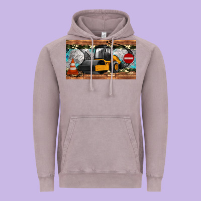 Steam Roller Sippy Cup Vintage Hoodie Designed By Artiststas