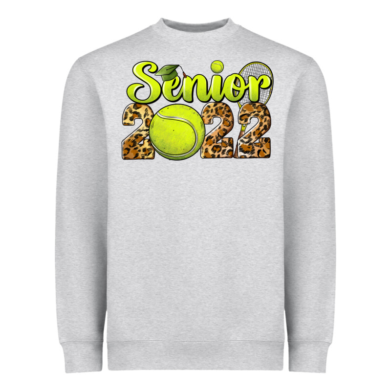 Tennis Senior 2022 Heavyweight Sweatshirt by BarkalooDesign | Teevron