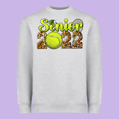 Tennis Senior 2022 Heavyweight Sweatshirt Designed By Barkaloodesign