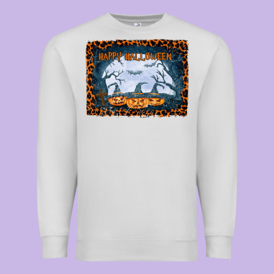 Happy Halloween Premium Sweatshirt Designed By Bettercallsaul