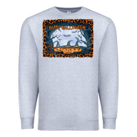 Heather Grey Happy Halloween Premium Sweatshirt - Bettercallsaul