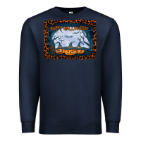 Navy Happy Halloween Premium Sweatshirt - Bettercallsaul