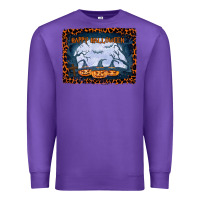 Purple Happy Halloween Premium Sweatshirt - Bettercallsaul