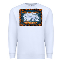 White Happy Halloween Premium Sweatshirt - Bettercallsaul