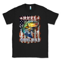 Black Reel Cool Dad Bass Classic Tee - LillyAllenDesigns