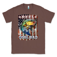 Chestnut Reel Cool Dad Bass Classic Tee - LillyAllenDesigns