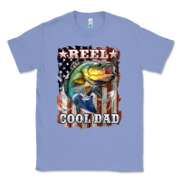 Colony Blue Reel Cool Dad Bass Classic Tee - LillyAllenDesigns