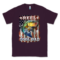 Plum Reel Cool Dad Bass Classic Tee - LillyAllenDesigns