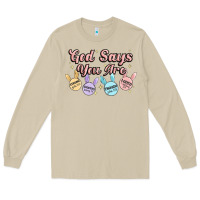 Mushroom god says you are easter Long Sleeve Tee - MaliasSmallBusiness