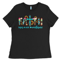 Black faith can move mountains Ladies Tee - JahusDesignShop