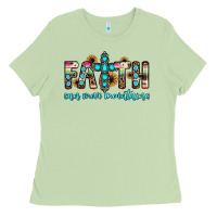 Matcha faith can move mountains Ladies Tee - JahusDesignShop