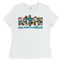 White faith can move mountains Ladies Tee - JahusDesignShop