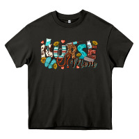 Asphalt nurse mom Heavy Core Tee - texasbilliewilder