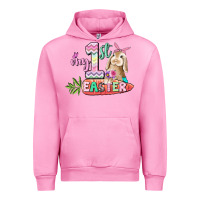 Fuchsia Pink My first Easter Day Urban Hoodie - CowGirlArtShop