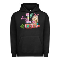 Pigment Black My first Easter Day Urban Hoodie - CowGirlArtShop
