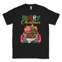 Black merry christmas truck Classic Tee - BarkalooDesign