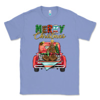 Colony Blue merry christmas truck Classic Tee - BarkalooDesign
