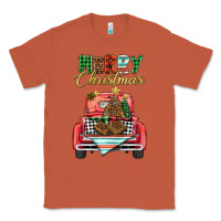 Merry Christmas Truck Classic Tee | Teevron