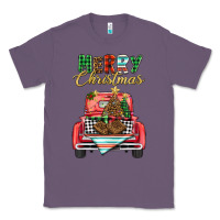 Lavender merry christmas truck Classic Tee - BarkalooDesign