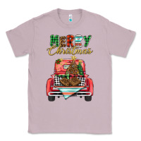 Lilac merry christmas truck Classic Tee - BarkalooDesign
