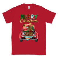Red merry christmas truck Classic Tee - BarkalooDesign
