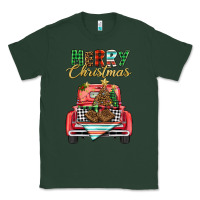 Sports Green merry christmas truck Classic Tee - BarkalooDesign