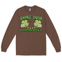 Chestnut shake your shamrocks Long Sleeve Tee - MaliasSmallBusiness