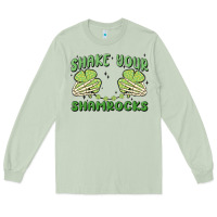 Matcha shake your shamrocks Long Sleeve Tee - MaliasSmallBusiness