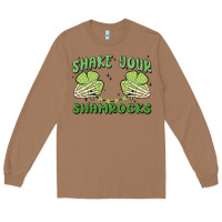 Toasted Coconut shake your shamrocks Long Sleeve Tee - MaliasSmallBusiness