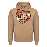 Vintage Coffee rub some dirt on it baseball Vintage Hoodie - Jasminsmagicworld