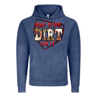 Vintage Denim rub some dirt on it baseball Vintage Hoodie - Jasminsmagicworld