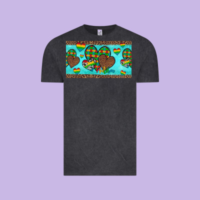 Western Hearts Autism Cup Vintage Tee Designed By Artiststas