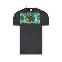 Vintage Black western hearts autism cup Vintage Tee - Artiststas