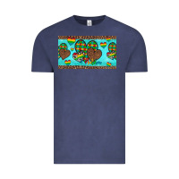 Vintage Denim western hearts autism cup Vintage Tee - Artiststas