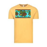 Vintage Mustard western hearts autism cup Vintage Tee - Artiststas