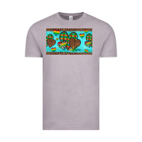 Vintage Zinc western hearts autism cup Vintage Tee - Artiststas