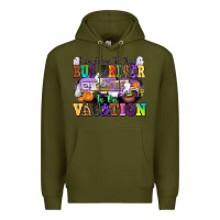 Army Green I Am Sorry The Nice Bus Driver Is on Vacation Premium Hoodie - texasbilliewilder