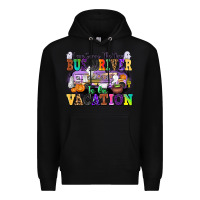 Black I Am Sorry The Nice Bus Driver Is on Vacation Premium Hoodie - texasbilliewilder