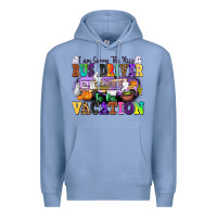 Colony Blue I Am Sorry The Nice Bus Driver Is on Vacation Premium Hoodie - texasbilliewilder