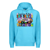 Ocean Blue I Am Sorry The Nice Bus Driver Is on Vacation Premium Hoodie - texasbilliewilder