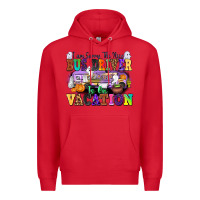 Red I Am Sorry The Nice Bus Driver Is on Vacation Premium Hoodie - texasbilliewilder