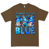Cacao in april we wear blue autism gnomes Premium Tee - Zillion Design Studio